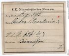 Etiketten zu Quarz (Aventurin) (NHMW-MIN-Ag392)